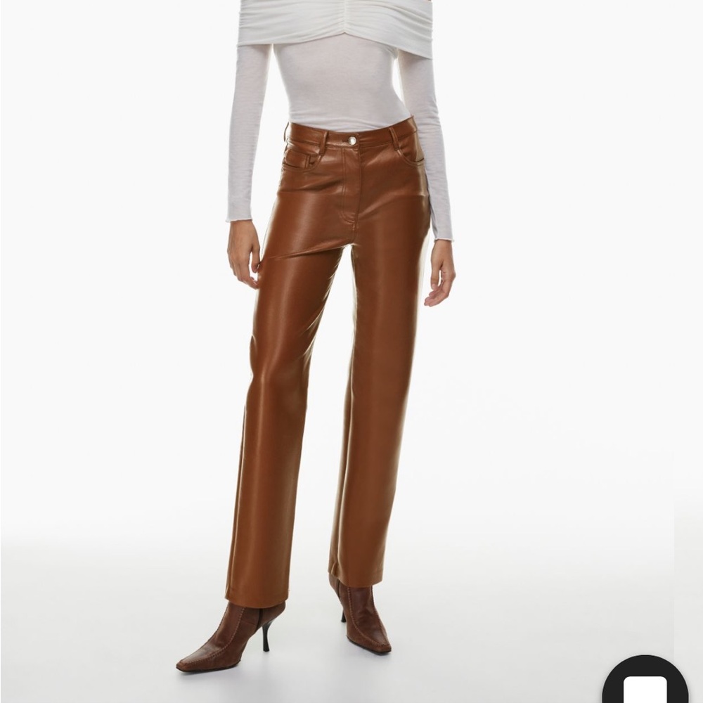 Aritzia Melina Leather Pants